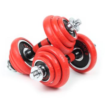 Dumbbellset Profi | 20 kg | Rood