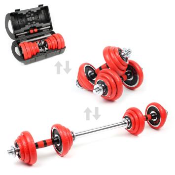 Dumbbellset Profi | 20 kg | Rood