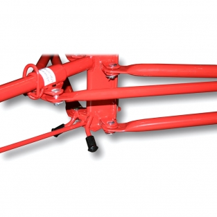 Platenlift / Montagehulp | 340 cm | Rood