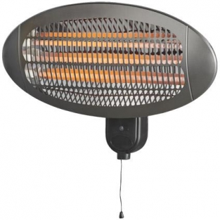 Terrasheater infrarood | Wandmodel ovaal | 2.000 watt
