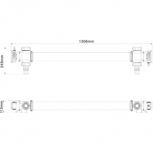 UVC-unit RVS R110 | Compleet | 110 watt