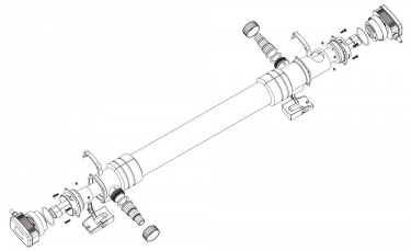 UVC-unit E110 | Compleet | 110 watt