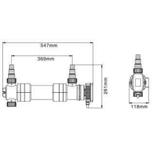 UVC-unit E24 | Compleet | 24 watt