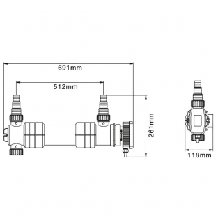 UVC-unit E55 | Compleet | 55 watt