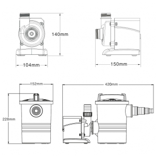 Circulatiepomp SuperEco G-7.000