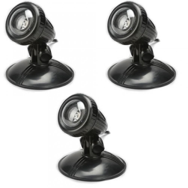 Vijververlichting | LED 1 watt | Set van 3