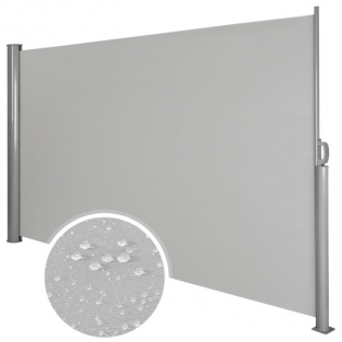 Windscherm 3 x 1,50 meter | Wit / Taupe