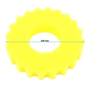 Filterspons t.b.v. Drukfilter D/F-6.000 - Geel