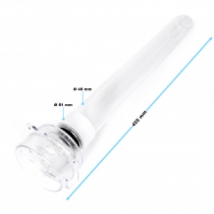 Kwartsglas t.b.v. UVC-unit E36/E72